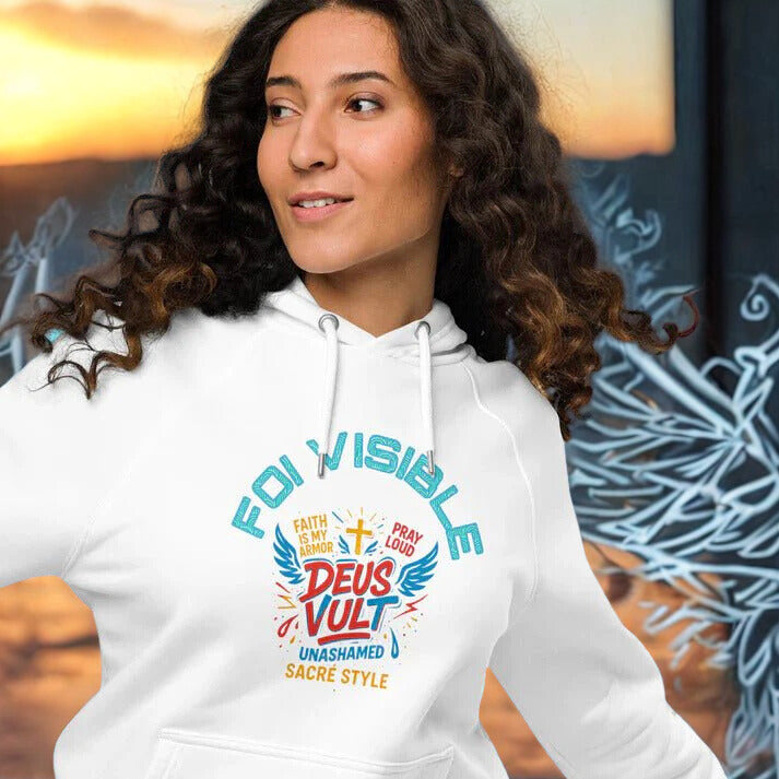 Öko-Raglan-Hoodie „Sacré Flow“ von Sacré Style (Unisex)