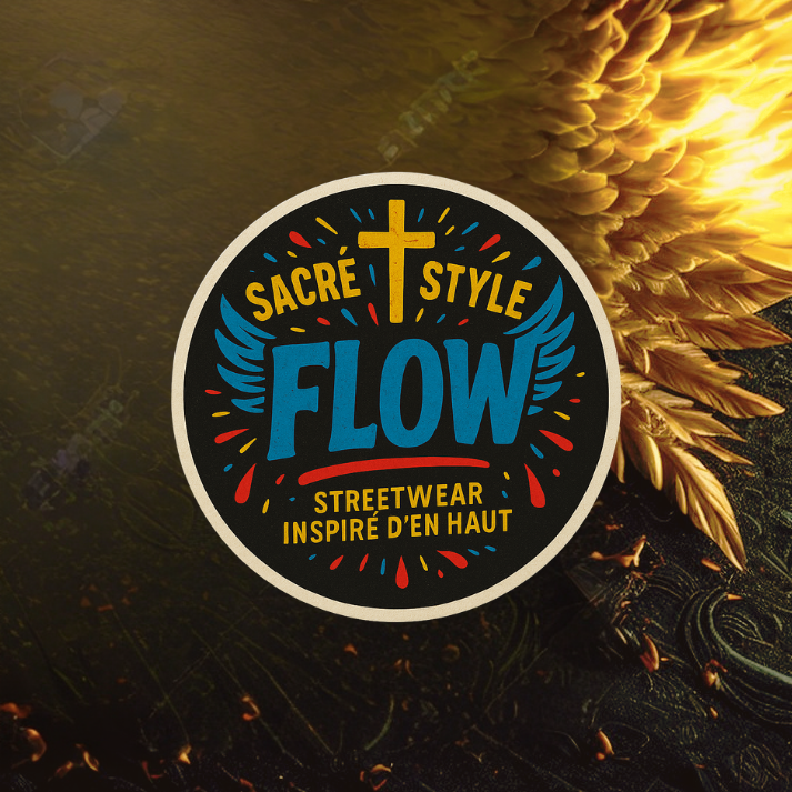 Autocollant Sacré Style — FLOW Édition
