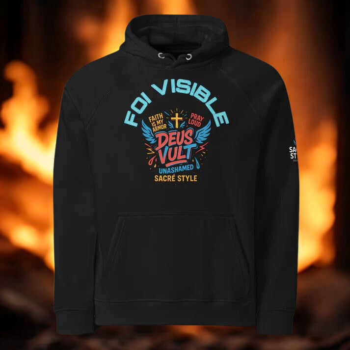 Öko-Raglan-Hoodie „Sacré Flow“ von Sacré Style (Unisex)