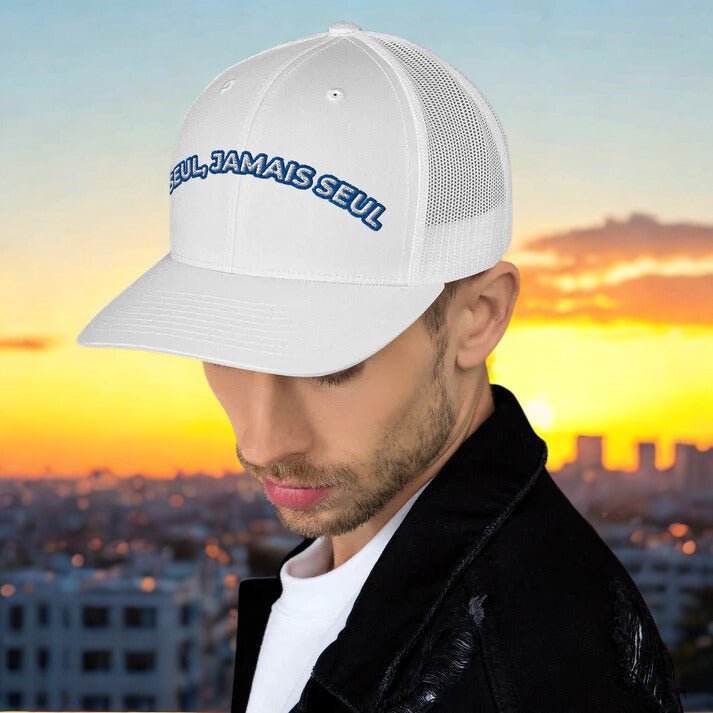 Sacré Style Trucker Cap | Foi Ventilée. Flow Assuré - Sacré Style
