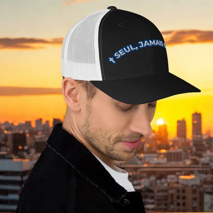 Sacré Style Trucker Cap | Foi Ventilée. Flow Assuré - Sacré Style
