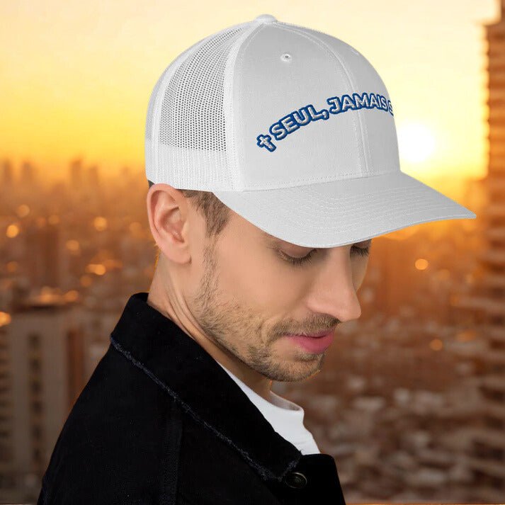 Sacré Style Trucker Cap | Foi Ventilée. Flow Assuré - Sacré Style