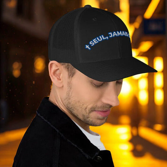 Sacré Style Trucker Cap | Foi Ventilée. Flow Assuré - Sacré Style